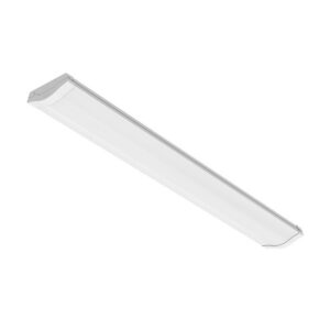 Photo of the Stamford UGR surface or suspended LED light with a steel base, powder coated body, micro-prism optic UGR