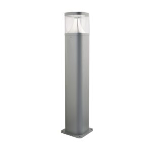 A photo of the Barnstaple square bollard light with a flange for installation.